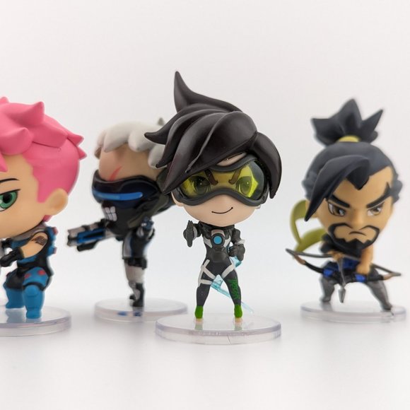 Cute but Deadly Overwatch Mini Figures – Set of 6 (Blizzard Official) - Picture 4 of 16